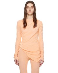 Issey Miyake - Pull à fronces ambiguous - Lyst