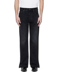 Amiri - ブラック ストレート フレアジーンズ - Lyst