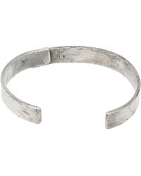 Title Of Work - 9Mm Overlap Ruby Cuff Bracelet - Lyst