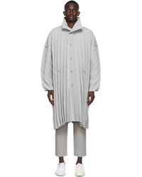 Homme Plissé Issey Miyake Coats for Men - Up to 35% off | Lyst