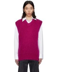 Jil Sander - V-Neck Vest - Lyst