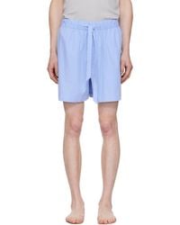 Tekla - Poplin Pyjama Shorts - Lyst