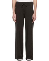 Lisa Yang - Pantalon de détente sofi brun - Lyst