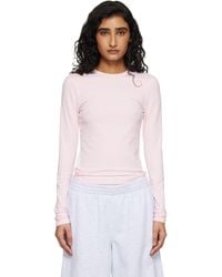 Skims - Cotton Jersey Long Sleeve T-Shirt - Lyst