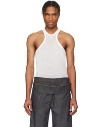 Courreges - Scuba Mesh Tank Top - Lyst