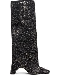 Coperni - Crystal-Embellished Bridge Tall Boots - Lyst