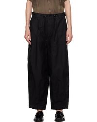Needles - Black Fatigue Trousers - Lyst