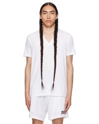 DSquared² - Two-pack White Basic T-shirts - Lyst