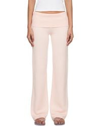 Skims - 'Sweater Knits' Foldover Lounge Pants - Lyst