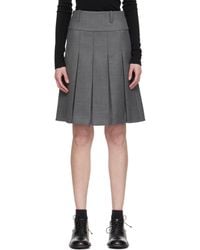 Fax Copy Express - Pleated Midi Skirt - Lyst