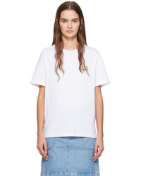 A.P.C. - T-shirt blanc à écusson - pokémon - Lyst