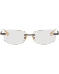 Dita Eyewear - ガンメタル＆ゴールド Trysim.75 メガネ - Lyst