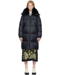 Manteaux longs et manteaux d'hiver Army by Yves Salomon pour femme |  Réductions en ligne jusqu'à 44 % | Lyst
