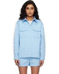 CASABLANCA - Monogram Oversized Shirt - Lyst
