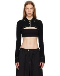 Dion Lee - Shrunken Snap Polo - Lyst