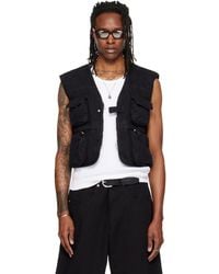 Lu'u Dan - Wadded Cargo Vest - Lyst