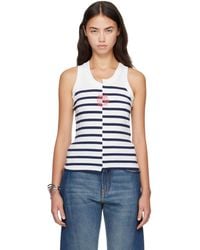 Jean Paul Gaultier - 'The Jpg Marinière' Tank Top - Lyst