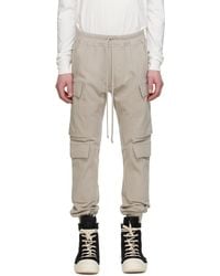 Rick Owens - Off-white Mastodon Mega Cargo Pants - Lyst
