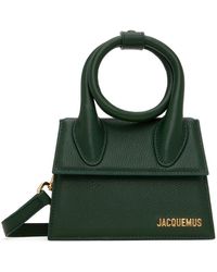 Jacquemus - Green 'le Chiquito Noeud Boucle' Bag - Lyst