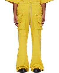 Rick Owens - Wide Drawstring Cargo Pants - Lyst