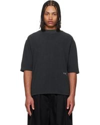 Maison Margiela - Distressed Cotton Terry T-Shirt - Lyst
