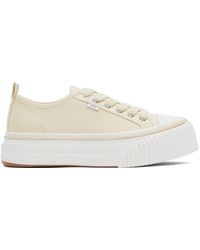 Ami Paris - Off-white Low Top Ami 1980 Sneakers - Lyst