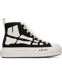 Amiri - Skel Court Hi Sneakers - Lyst