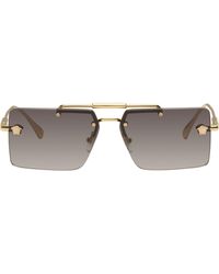 Versace - Rimless Sunglasses - Lyst