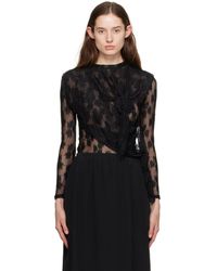 YUHAN WANG - Knotted Blouse - Lyst