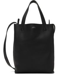 A.P.C. - ブラック スモール Maiko Shopping トートバッグ - Lyst