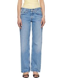 Agolde - Low Rise Loose Jeans - Lyst