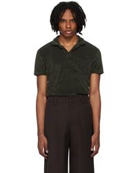 Orlebar Brown - Orlebar Open Placket Polo - Lyst