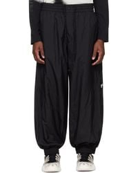 Y-3 - Raw Edge 3 Stripes Nylon Shell Track Pants - Lyst