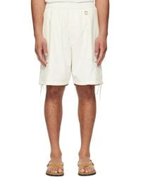 WOOYOUNGMI - Off- Zip Detail Utility Shorts - Lyst