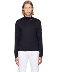Raf Simons - Black Fred Perry Edition Sweater - Lyst