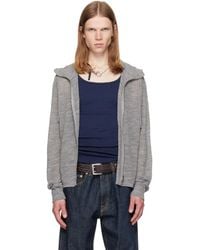 Tonywack - Light Wool Zip Hoodie - Lyst