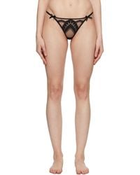 Agent Provocateur - Black Alysia Thong - Lyst