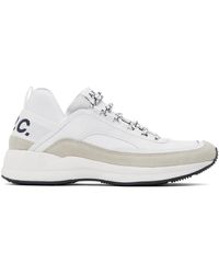 A.P.C. - Baskets run around blanches - Lyst