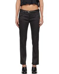 R13 - Tailored Boy Straight Trousers - Lyst