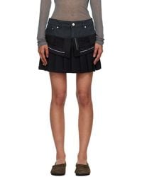 ANDERSSON BELL - Inside Out Pleats Miniskirt - Lyst