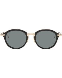 Thom Browne - Acetate & Titanium Round Sunglasses - Lyst