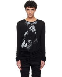 Julius - Numinous Print Curved T-Shirt - Lyst