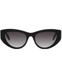 Alexander McQueen - Seal Logo Sunglasses - Lyst