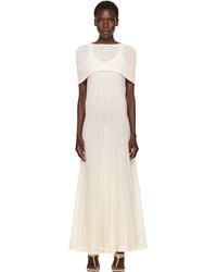 KHAITE - Off- Thora Maxi Dress - Lyst