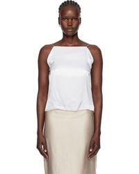 Ann Demeulemeester - Heda Slip Open Back Top - Lyst