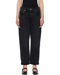 Citizens of Humanity - Dahlia Bow Leg Baby Roll Jeans - Lyst