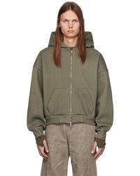 メンズ Seventh グレー V2 ジップフーディ ブラック | Lyst