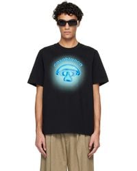 CASABLANCA - Airbrush Mushroom Logo Short Sleeve T‑Shirt - Lyst