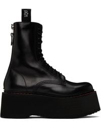 R13 - Double Stack Boots - Lyst