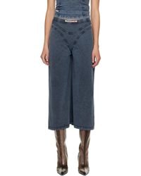 DIESEL - O-Alline Midi Skirt - Lyst